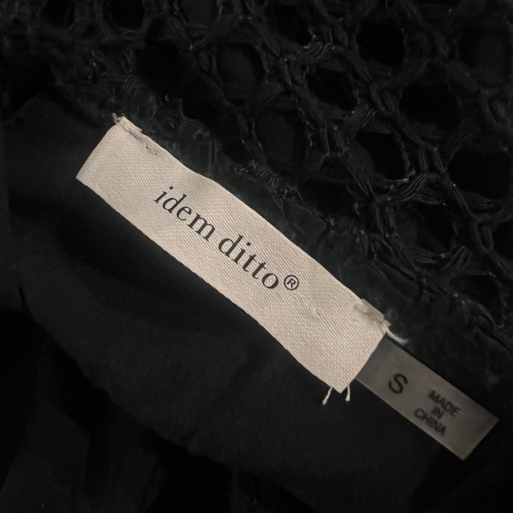 Vici Idem Ditto Black Mesh Dress - Picture 4 of 4
